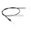 throttle cable black for Simson S51, S53, S70, S83 Enduro w/ Amal, Arreche carburetor