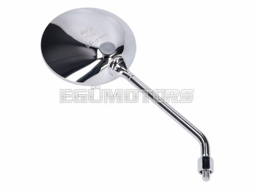 mirror right M8 chromed for Vespa LX 50 2-, 4-stroke, Liberty 50-200 4-stroke