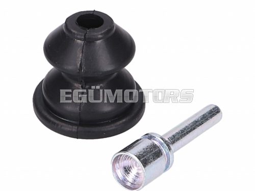 brake pump bolt w/ rubber dust boot for Aprilia RX, SX, Derbi Senda, Rieju MRT