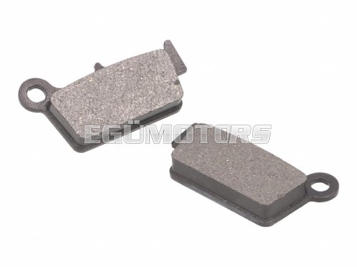 brake pads organic for Aprilia MXV, SXV, Fantic, GasGas, Kawasaki KX, Sherco, Suzuki RM-Z, TM, Yamaha YZ, WR