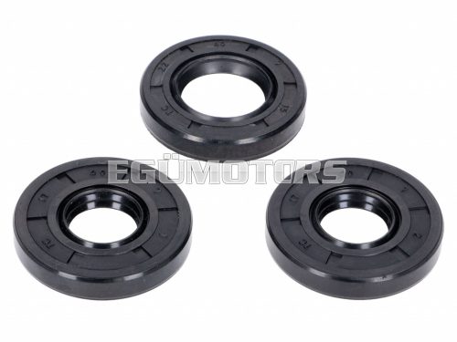 engine oil seal set for Puch Maxi S, N, Supermaxi LG1 E50 (old engine type)