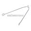 front fender stay chromed universal 17 inch for Puch, Sachs and others