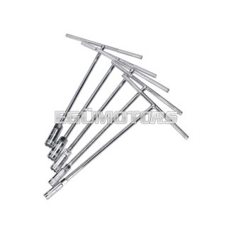 101 Octane T-kulcs készlet 5 darabos, metrikus, 8-14mm