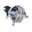 rear wheel hub complete w/ brake anchor plate and axle for Puch Maxi, X30 w/ cast wheel