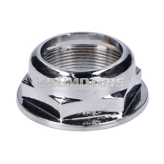   OEM Standard Kormányfej anya / kormánycső anya nyitott M26x1mm, Puch Maxi, Magnum, X 30