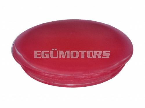 rear wheel brake anchor plate cap Leleu red for Puch Maxi, X30, LG1, LG2