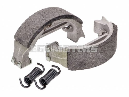 brake shoe set 80x18mm for Puch, Honda, Kreidler, Peugeot