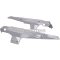 side cover set / side panel set grey for Puch Maxi L, S