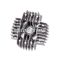 cylinder head 45mm 68.4cc aluminum w/ long cooling fins for Puch Maxi, X30 Automatic