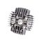 cylinder head 38mm 50cc aluminum w/ short cooling fins for Puch Maxi, X30 Automatic