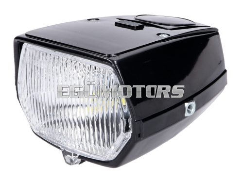 headlight square black LED for Puch Maxi moped