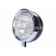 headlight assy round black Classic universal for Puch, Kreidler, Zündapp and many more