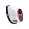 tail light assy moped oval white universal for Puch MS, MV, Maxi, Kreidler, Zündapp