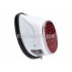 tail light assy moped oval white universal for Puch MS, MV, Maxi, Kreidler, Zündapp