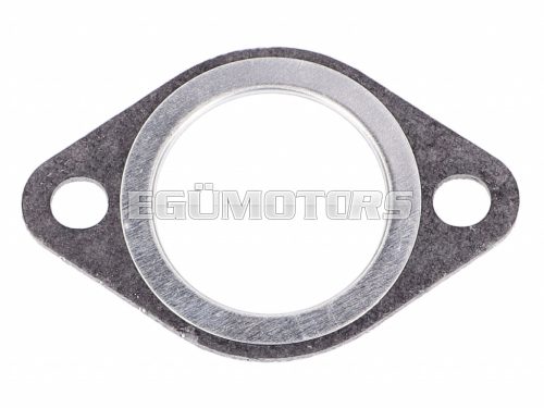 gasket exhaust outlet reinforced flat 27mm for Puch Maxi