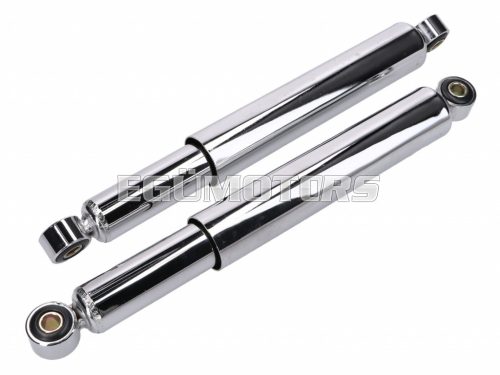 shock absorber set chrome - 340mm