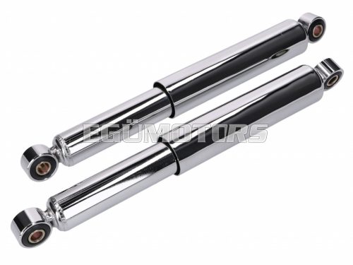 shock absorber set chrome - 330mm