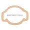 cylinder base gasket 50cc 0.4mm for Puch 3-speed MS, VS, MV, DS, VZ