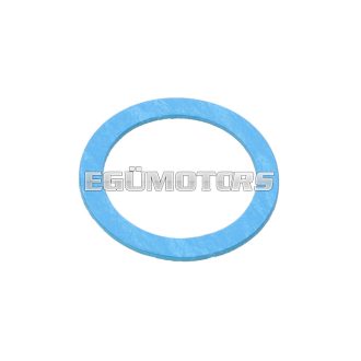   exhaust gasket 27x35x1.2mm round type for 2-piece 22mm exhaust for Puch moped