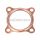 cylinder head gasket 0.3mm copper 40-43.5mm 70cc for Puch universal