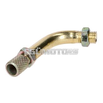   101 Octane gázbowden csatlakozó adapter 45° M6 Bing Karburátor