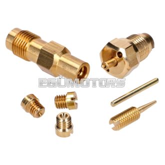   carburetor repair kit w/ jets 7-piece for 16N3-3, 16N3-5 BVF carburetor for Simson S51, S53, S70, S83, SR50, SR80, KR51/2, M531, M541, M741