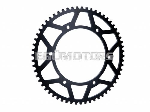 sprocket Premium 60 teeth 420 black for Fantic XM50, XE50 2018- Euro4, Euro5