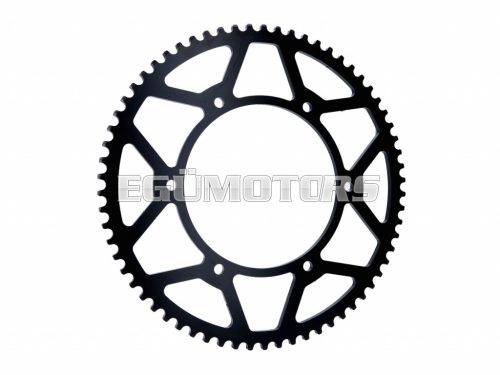 sprocket Premium 66 teeth 420 black for Fantic XM50, XE50 2018- Euro4, Euro5