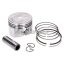 101 Octane túlméretes dugattyú szett, B - 52.4mm, GY6 125 152QMI, 15 mm csapszeg