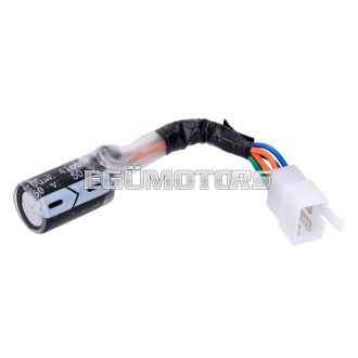   101 Octane kondenzátor, Derbi Senda, Gilera SMT, Aprilia RX 50, Piaggio Fly, TPH, Vespa Primavera