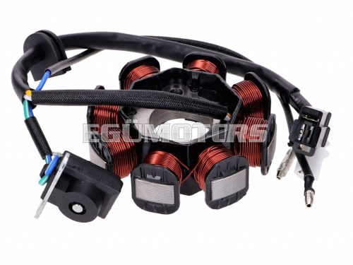 Alternator stator for Keeway Cruzer, Elvis, Alex 50 E4 (45km/H)