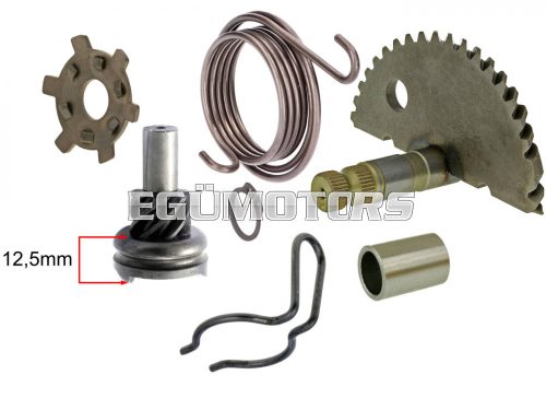 kickstart repair kit 12.5mm for Peugeot 50cc vertical