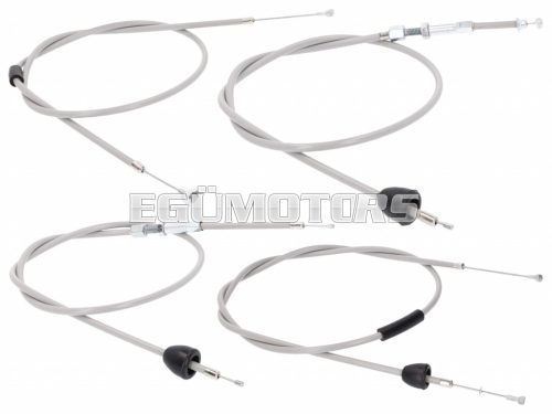 bowden cable set grey for Simson Schwalbe KR51/2