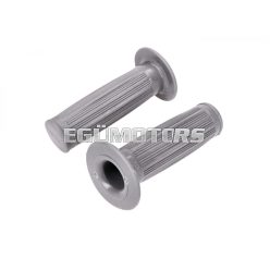   Handle set gray diameter 22/24mm for Kreidler Florett LF, Eiertank, Zündapp Sport Combinette, Flory MF, Hercules M, 220, 221, 222, P 1, MP 2, 4,