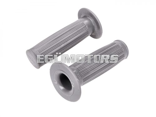 Handle set gray diameter 22/24mm for Kreidler Florett LF, Eiertank, Zündapp Sport Combinette, Flory MF, Hercules M, 220, 221, 222, P 1, MP 2, 4,