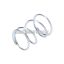 Spring for steering lock for Zündapp CS, CX, Hai, GTS, KS, ZD, ZL, ZX, ZS, ZR, ZE, 442, 444, moped, moped, mokick