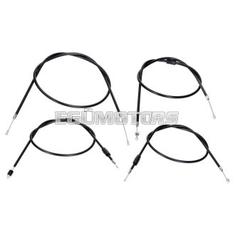 Cable set 4 parts for Simson S51, S53, S70