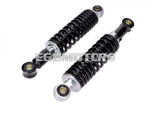 Suspension struts black 240 mm for Kreidler Flory, Zündapp Hercules Puch