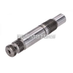   Foot control shaft for Hercules, Miele, DKW, KTM, Rixe, Gritzner, Göricke, moped, moped, mokick