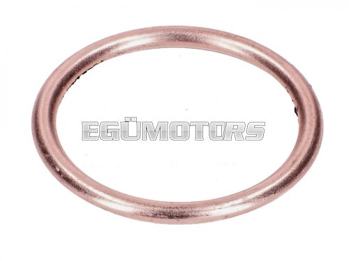 Exhaust manifold gasket 28mm inner diameter outer diameter 34mm for Hercules, MK, DKW, KTM, Rixe, Miele