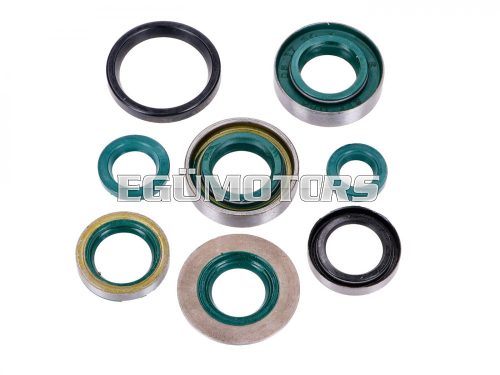 7-piece engine oil seals for Hercules, KTM, Miele, DKW, Göricke, Gritzner