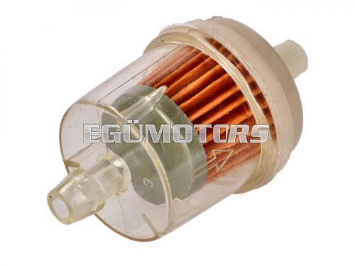 Fuel filter 6mm for Zündapp CS, CX, Hai, M 50, Bergsteiger, GTS, C, KS, Star, Hercules Prima, M, Optima, K Ultra,