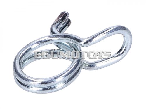 Fuel hose clamp 1 piece, 8-9mm for moped, moped, mokick, scooter, moped, Zündapp, Kreidler, Hercules, Puch, Simson