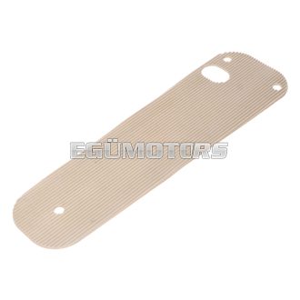   Fairing footboard rubber ivory right for Simson Schwalbe KR 51 1 + 2
