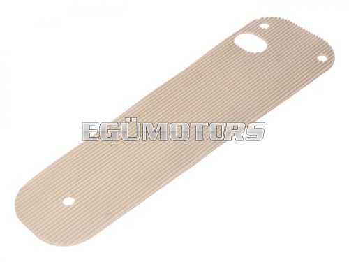 Fairing footboard rubber ivory right for Simson Schwalbe KR 51 1 + 2