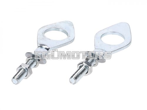 Chain tensioner diamond shape 2 pieces Bore 18mm for Hercules Moped Mokick, K 50, MK models