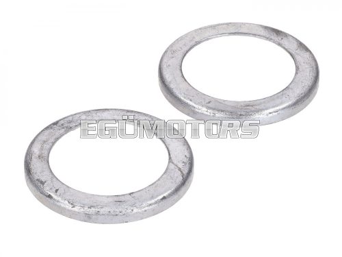 Wheel bearing cover plates Pränafa 32mm 22,5mm 3mm for Victoria DKW Express Moped Mokick