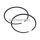 piston ring set 40.3x1.2 for Minarelli AM6