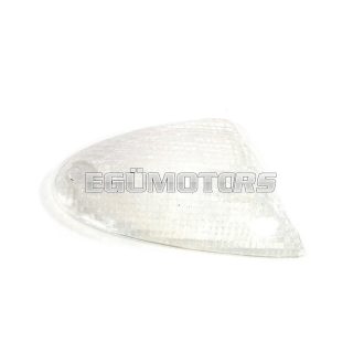 Aprilia SR első indexbúra, fehér, Bal oldal