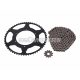 chain kit 11/59 teeth for Aprilia SX 50, Gilera SMT, Derbi Senda 50 SM E4 2018-